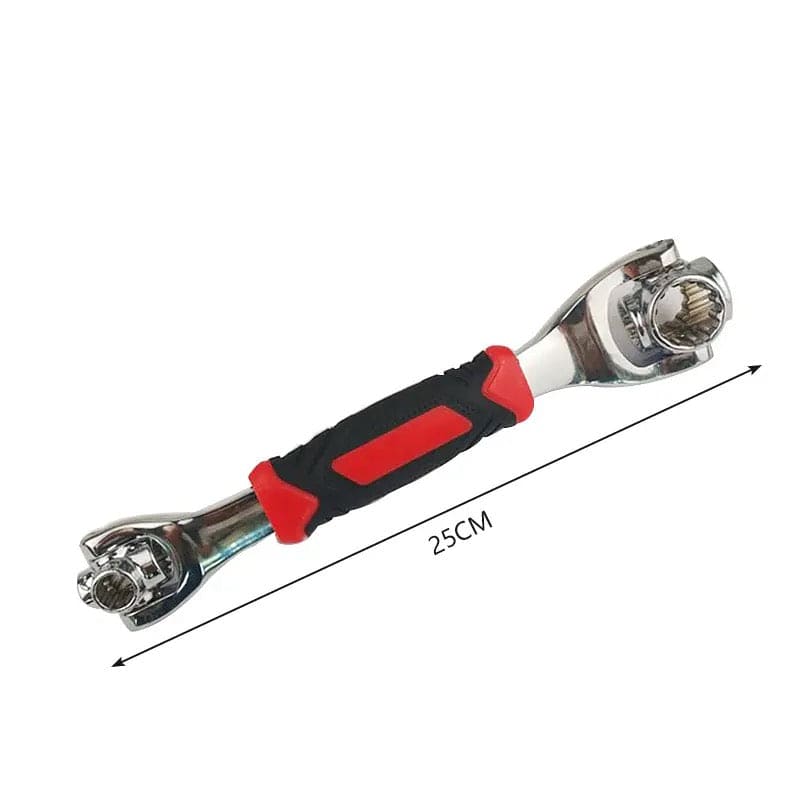 Double Head Torque Socket Wrench , 8 In 1 Socket Wrench, Multifunctional Spanner With 360 Degree Rotating Head, Multi Spanner Tool, Furniture Car Repair Spline Bolts Wrench, Multipurpose Tiger Socket Wrench, Universal Hand Tool Wrench. Double Head Torque Socket Wrench , 8 In 1 Socket Wrench, Multifunctional Spanner With 360 Degree Rotating Head, Multi Spanner Tool, Furniture Car Repair Spline Bolts Wrench, Multipurpose Tiger Socket Wrench, Universal Hand Tool Wrench.